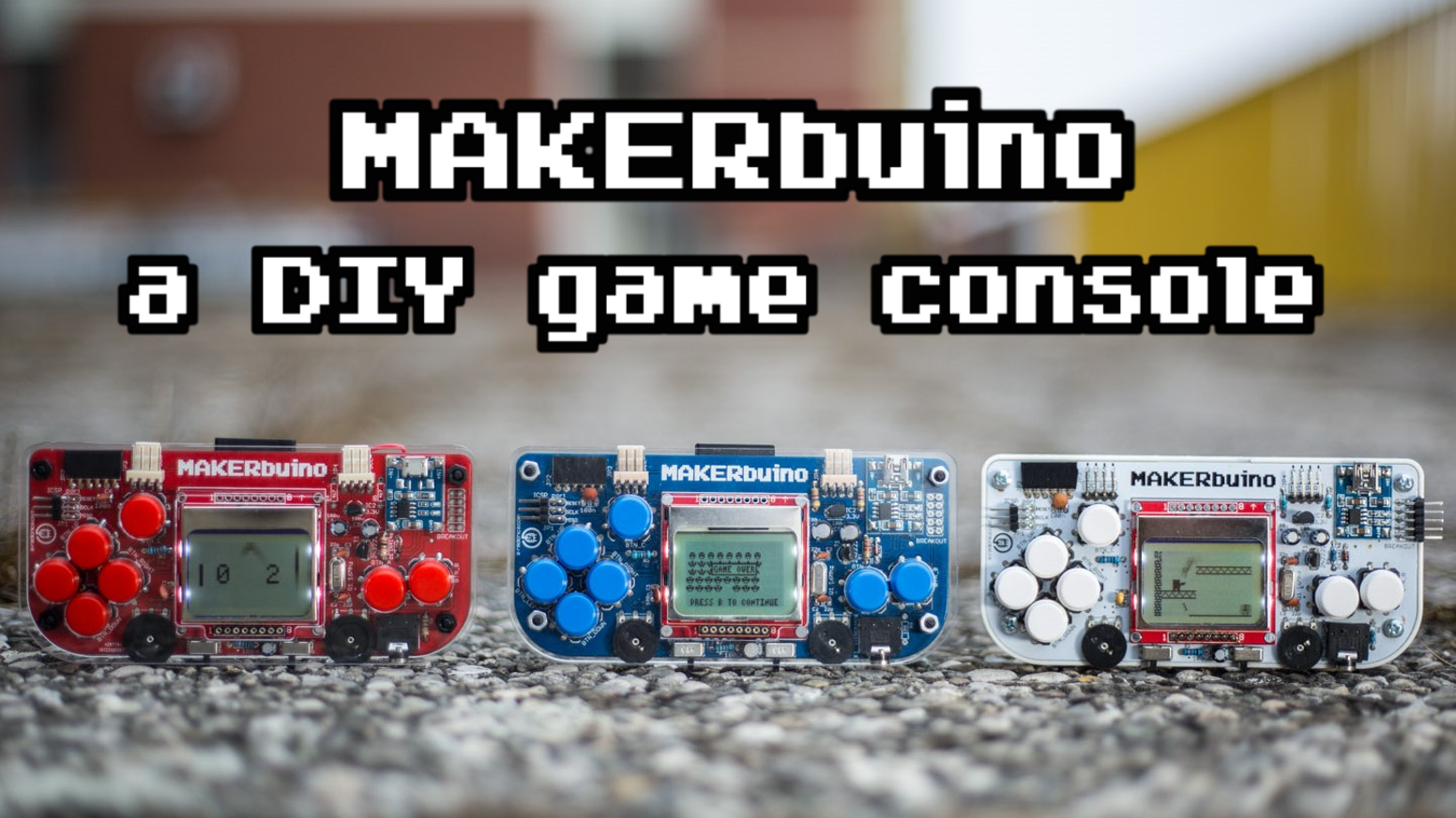 Makerbuino kit éducatif