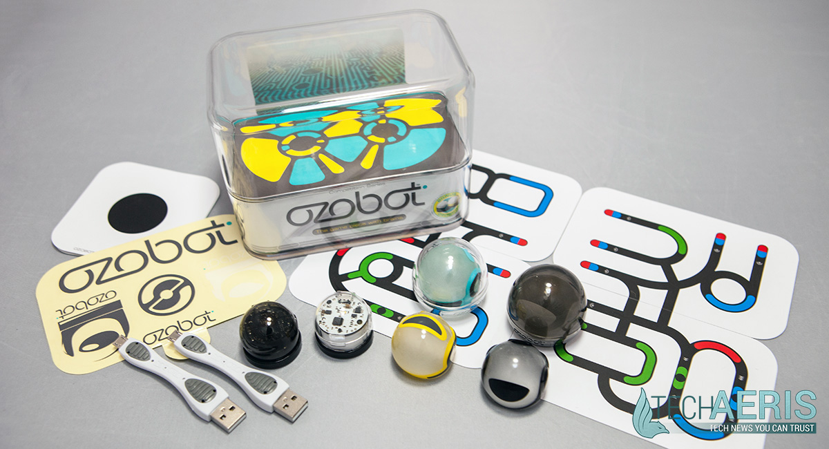 Ozobot - preschool set 4x Ozobot Evo + 2x wooden Botland - Robotic Shop