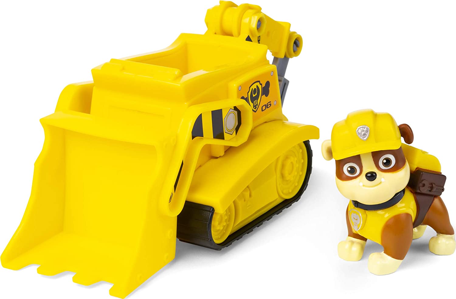 Rubble Paw Patrol vehicle and figurine