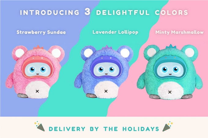 Woobo educational robot plush for the curious little ones