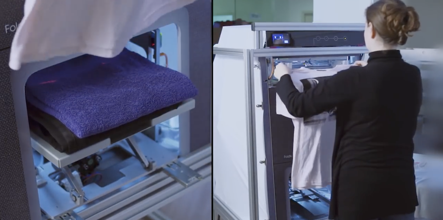 Robot armoire plieur de linge FoldiMate - AdopteUnRobot