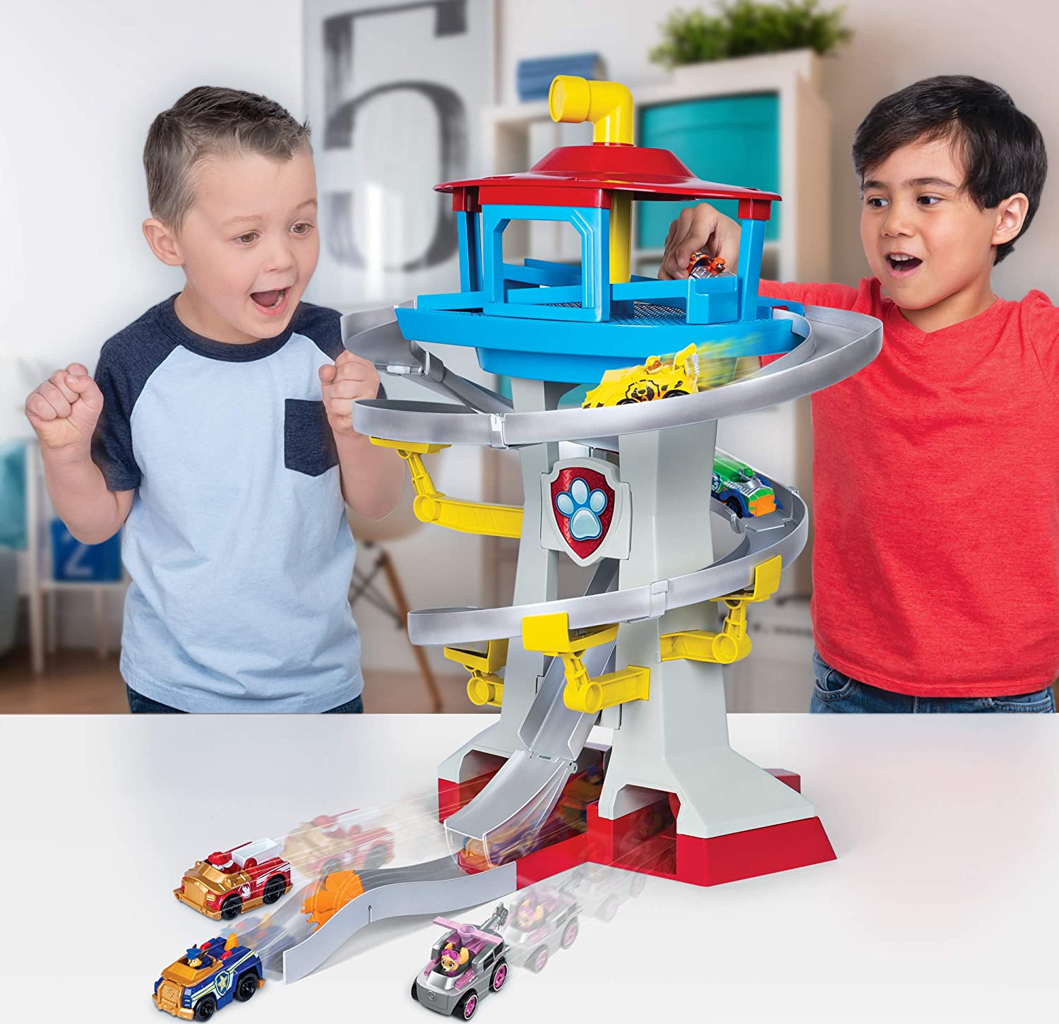 Paw Patrol Headquarters and Vehicles