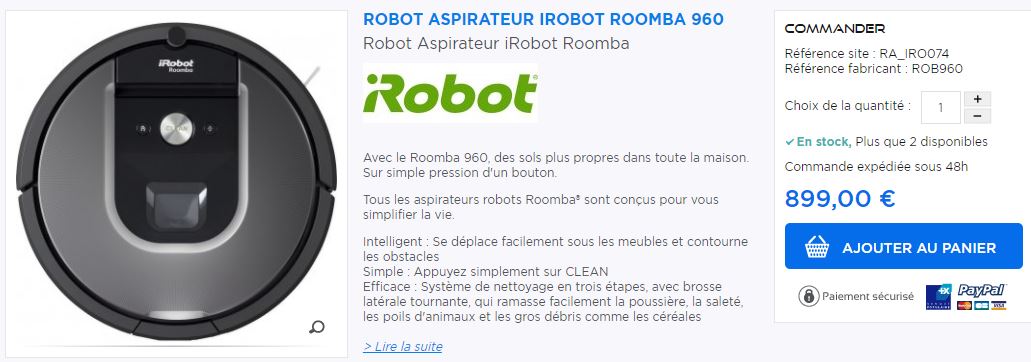 roomba 960 irobot