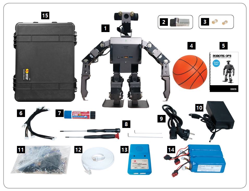 Robotis Darwin OP3 content