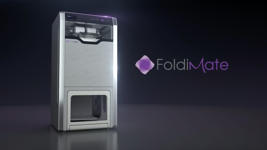 adoptar Electricista artería Foldimate: the robot to fold your laundry