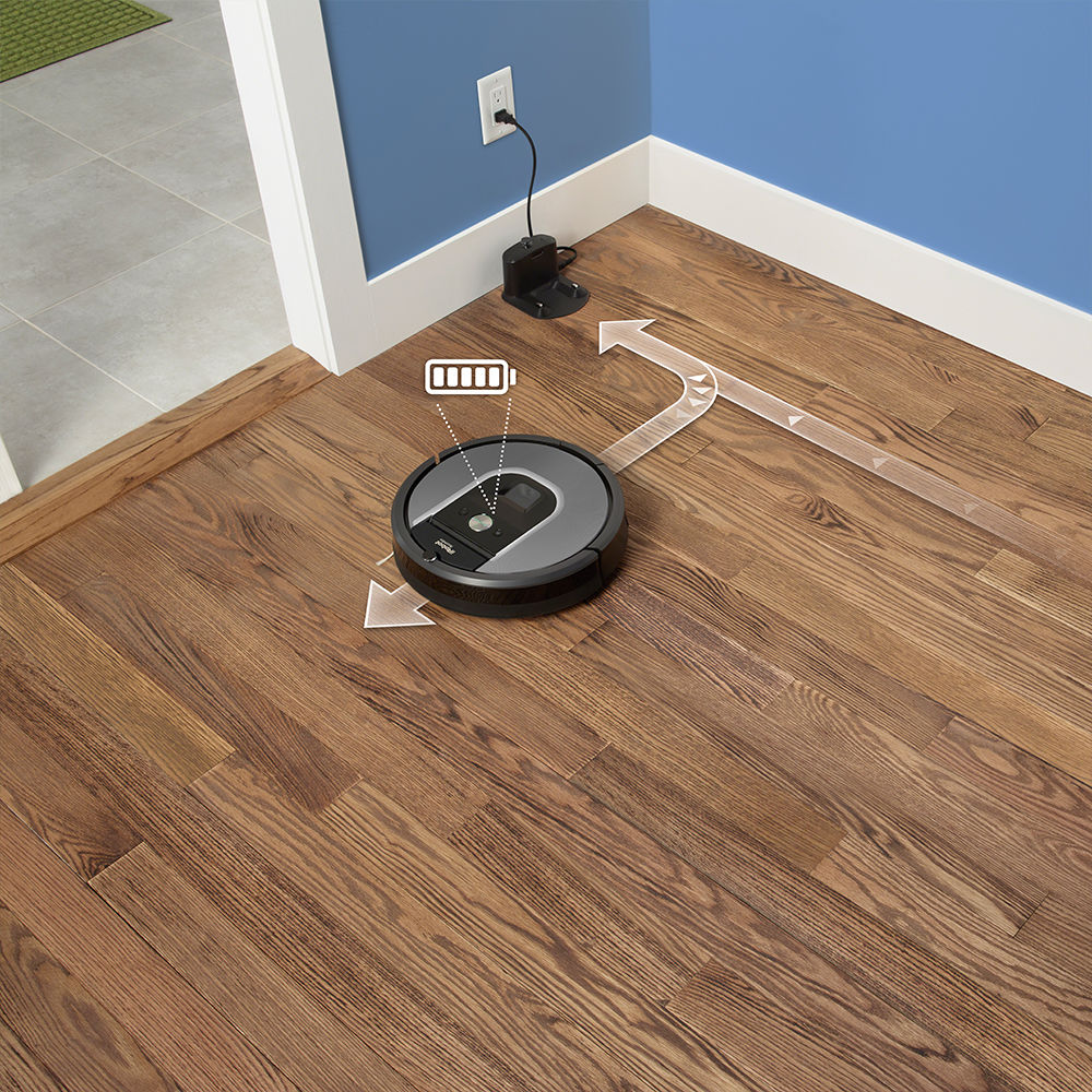 le roomba 960 se charge seul