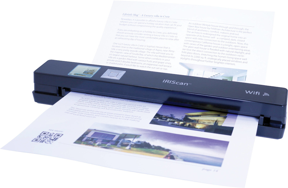 Iris portable scanner: high performance portable scanners