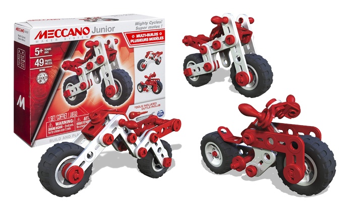 Super Motos Meccano Junior: moto to build