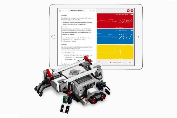 lego mindstorms EV3 et swift playgrounds