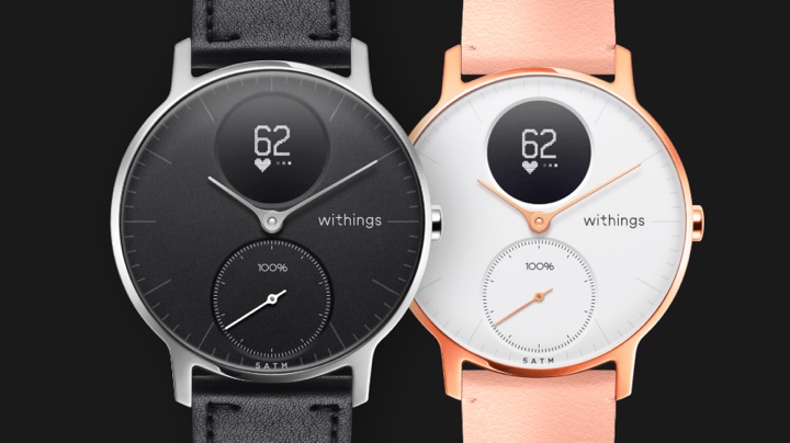 Withings steel HR connected watch